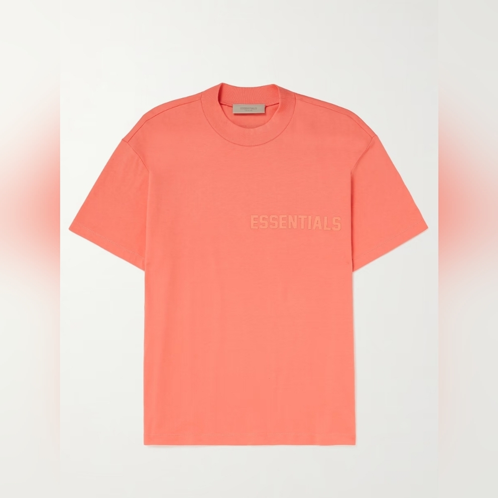 NWT Fear of God Essentials Coral T-shirt